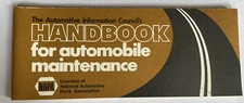 NAPA Handbook automobile maintenance booklet vintage