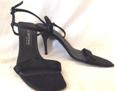 VIA SPIGA womens shoes STRAPPY HEELED SANDAL black SIZE 7