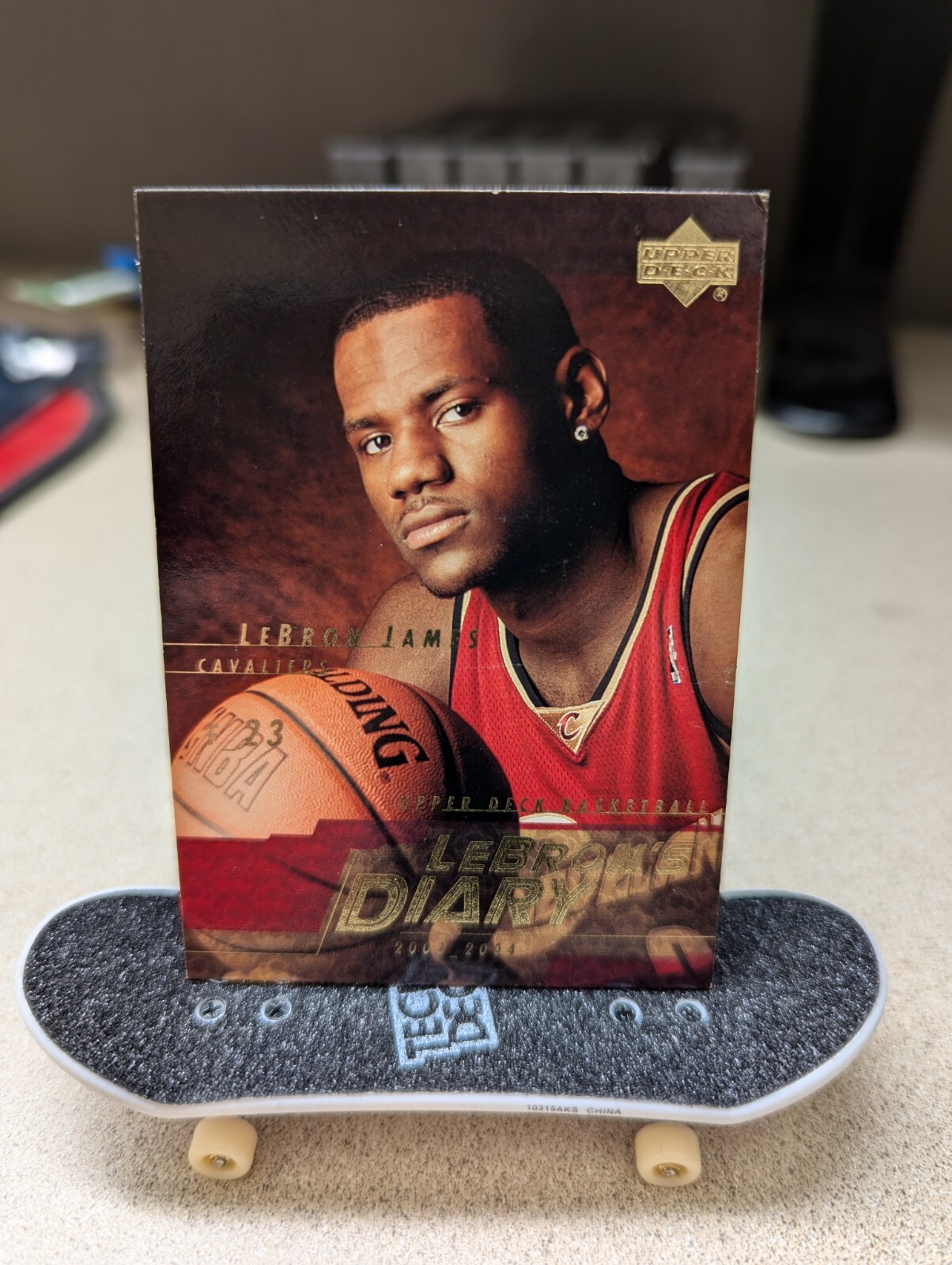2003 Upper Deck Lebron James Lebron's Diary No. LJ10