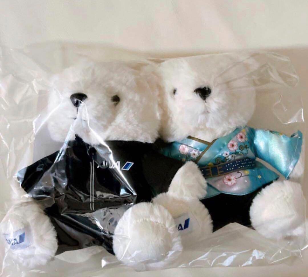 Yuzuru Hanyu ANA Official Flight Bear Plush Doll Set the latest