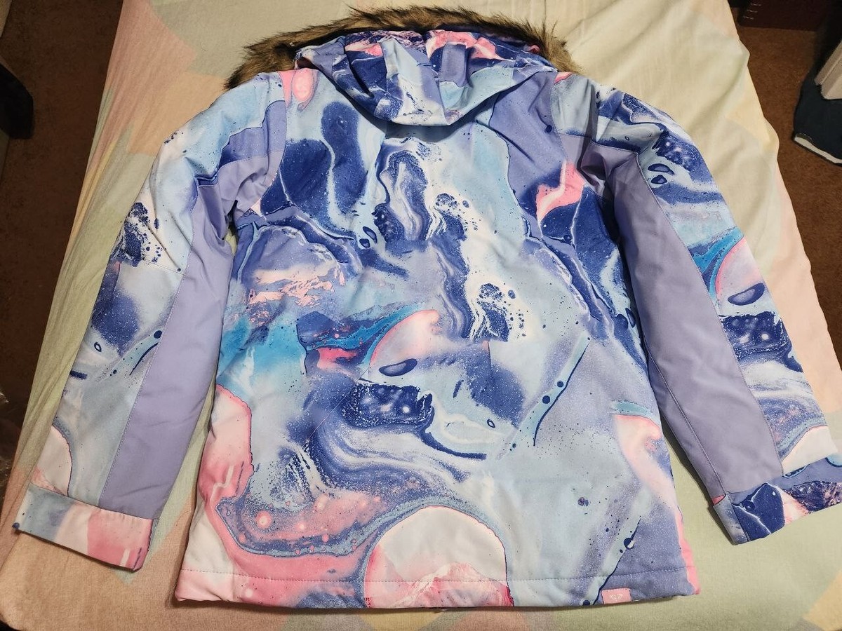 スノーボード Roxy Girls Brand New Ski Jacket Roxy Jetty Girl Jacket - Girl's