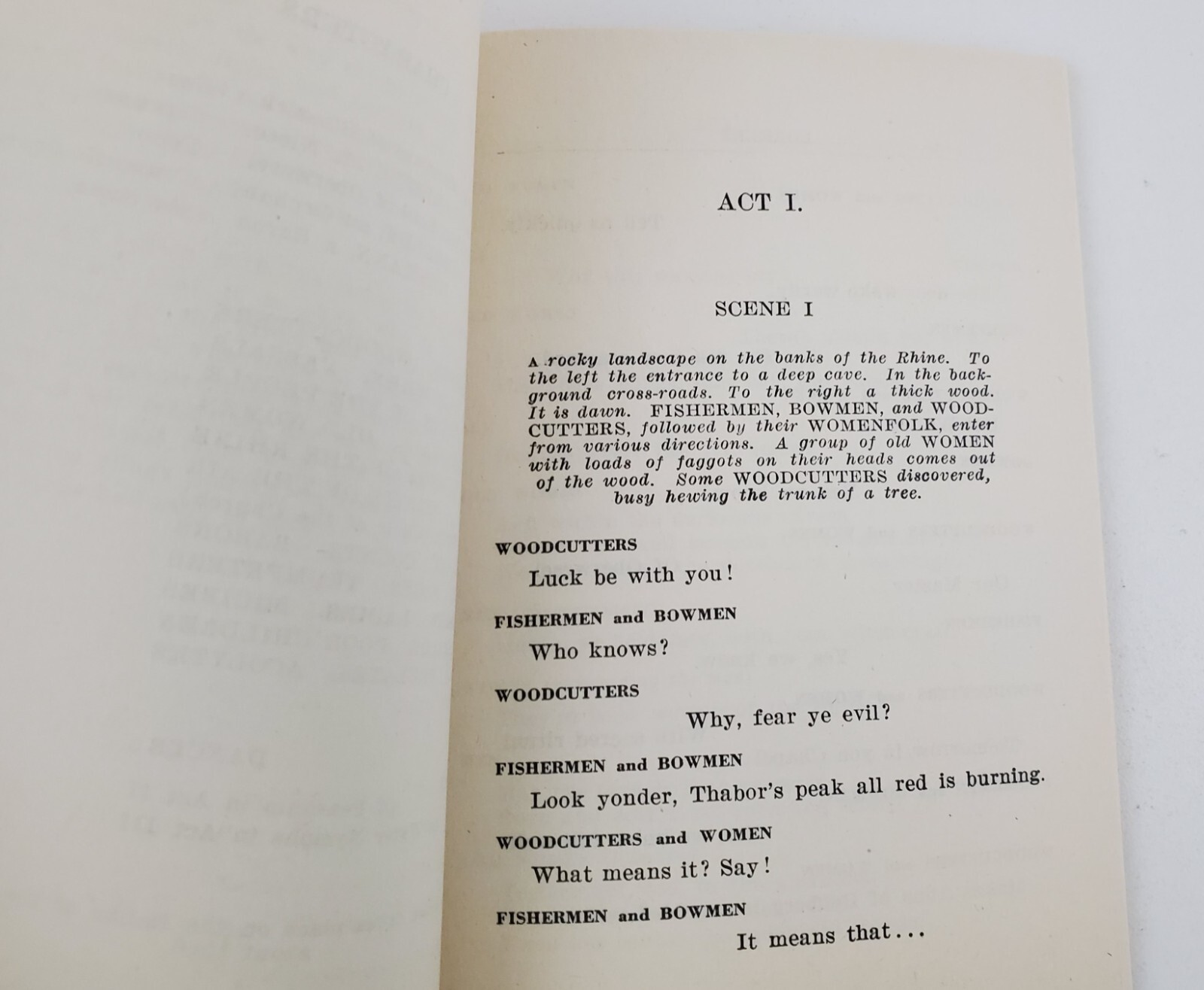 1955 Loreley Romantic Opera Carlo D'Ormeville Vintage Booklet Script ...