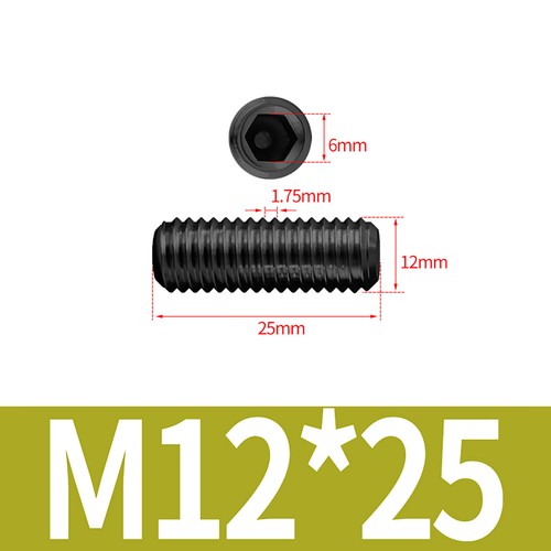 High Tensile Grub Screws Cup Point Allen Socket Sets M2 M3 M4 M5 M6 M8 M10 - M16 - Picture 128 of 168