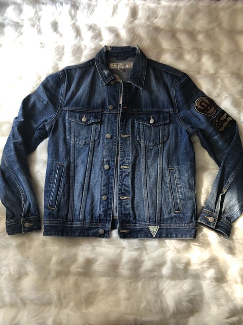 guess 90s icon denim jacket