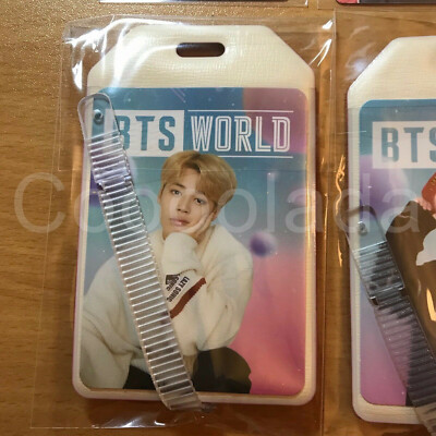 BTS World OST Soundtrack Album Official Photocard / Name Tag [US