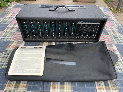 Peavey XR 680C / 400BH 8-Channel 210w/ 4ohms Powered Mixer Mixing