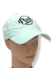 PINK Victoria's Secret Logo Baseball Cap/Hat Adjustable Mint Green One Size