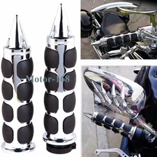 YF2 Motorcycle Hand Grips 1" Handlebar For Suzuki Boulevard M109R M50 M90 M95