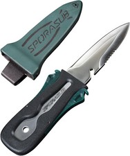 Coltello COMMANDO Sporasub; lama di 3 mm di spessore; tacca sblocca frecce