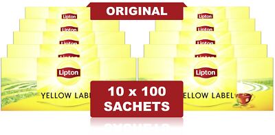 Lipton - Yellow Label Schwarzer Tee - 10 x 100 Teebeutel