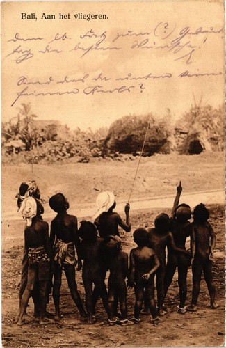 PC INDONESIEN BALI AAN HET VLIEGEREN (a65642)