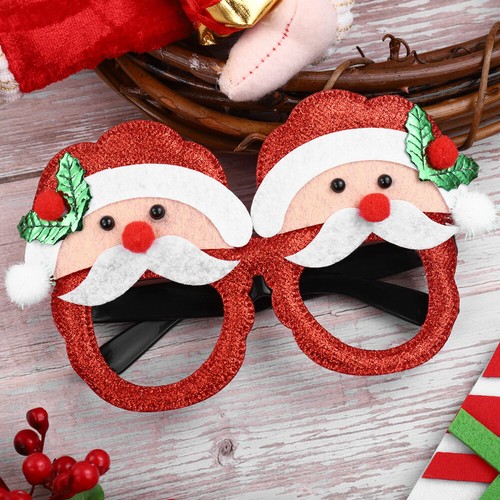 Funny Glasses Party Sunglasses Christmas Costume Eyeglasses Frame - Picture 8 of 10