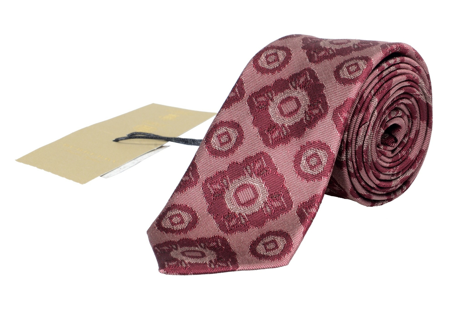 Мужской галстук с многоцветным рисунком из 100 шелка Burberry 21190₽