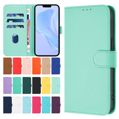 Bonbonfarbene PU-Leder Brieftasche Etui Handy Hülle für Nokia X20 XR20 C30 X30