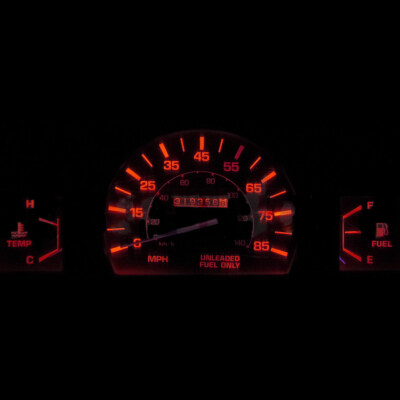 Dash Cluster Gauge Instrument LED Light Bulbs Kit For 79-88 Toyota