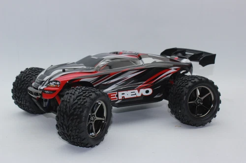 Traxxas E-Revo 1/16 4X4 RTR Monster Truck in Red 71054-8-RED