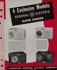 Vintage General Electric Radio Phonograph Catalog and Price List 1950