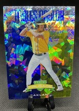 2024 Panini Crusade Cracked Ice #8 Myles Naylor - Oakland Athletics