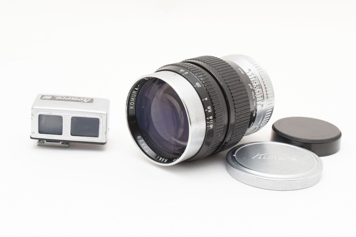 Sankyo Koki Komura 80mm f/1.8 Lens LEICA L39 LTM Mount from Sankyo Koki Komura 80mm f/1.8 Lens LEICA L39 LTM Mount from
