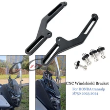 Windscreen Adjusters CNC Windshield Bracket For HONDA transalp xl750 2023 2024