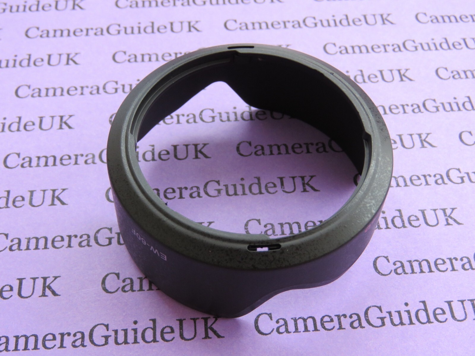 Lens Hood for Canon RFS 18150mm F3.56.3 IS STM Lens EW60F eBay