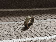 South Carolina Handcrafted Washington Quarters coin ring, size 6 2000