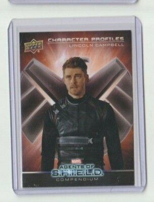 Agents of Shield Compendium Character Trading Card Lincoln Campbell