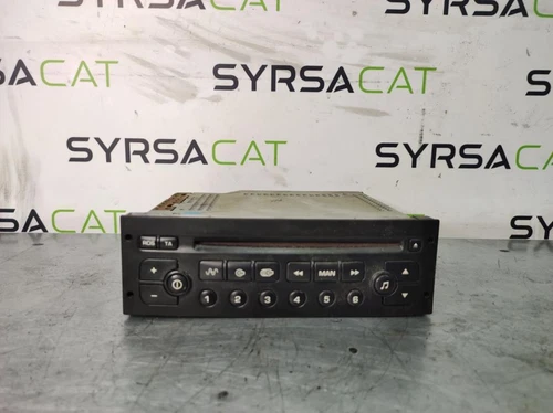 96545978XT00 Sistema Audio/Radio Cd para PEUGEOT 206 Play Station 2 2001 210400 - Imagen 1 de 5