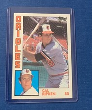 1984 Cal Ripken Topps Baseball Car 