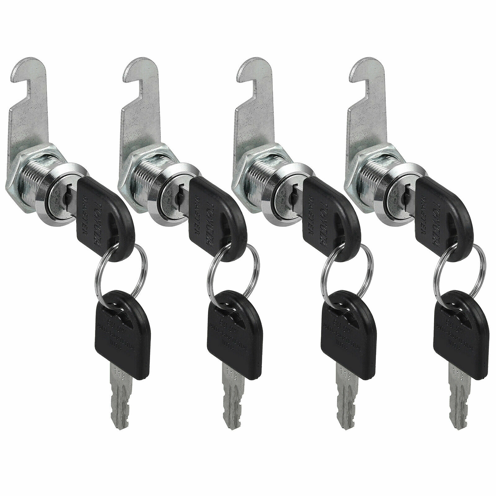 20mm Cylinder Cam Key Locks Tool Box File Cabinet Desk Drawer 4Pcs/Set ...