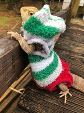 SOFT FLEECE 3 XLRG SLEEVELESS BODY SHIRT HOODY 4 UNISEX BEARDED DRAGON