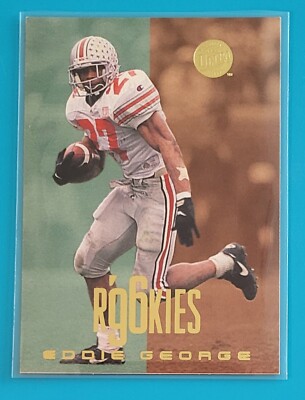 野茂英雄　95ROOKIE OF THE YEAR 1996 Fleer Ultra Rookies #169 Eddie George Ohio State Buckeyes