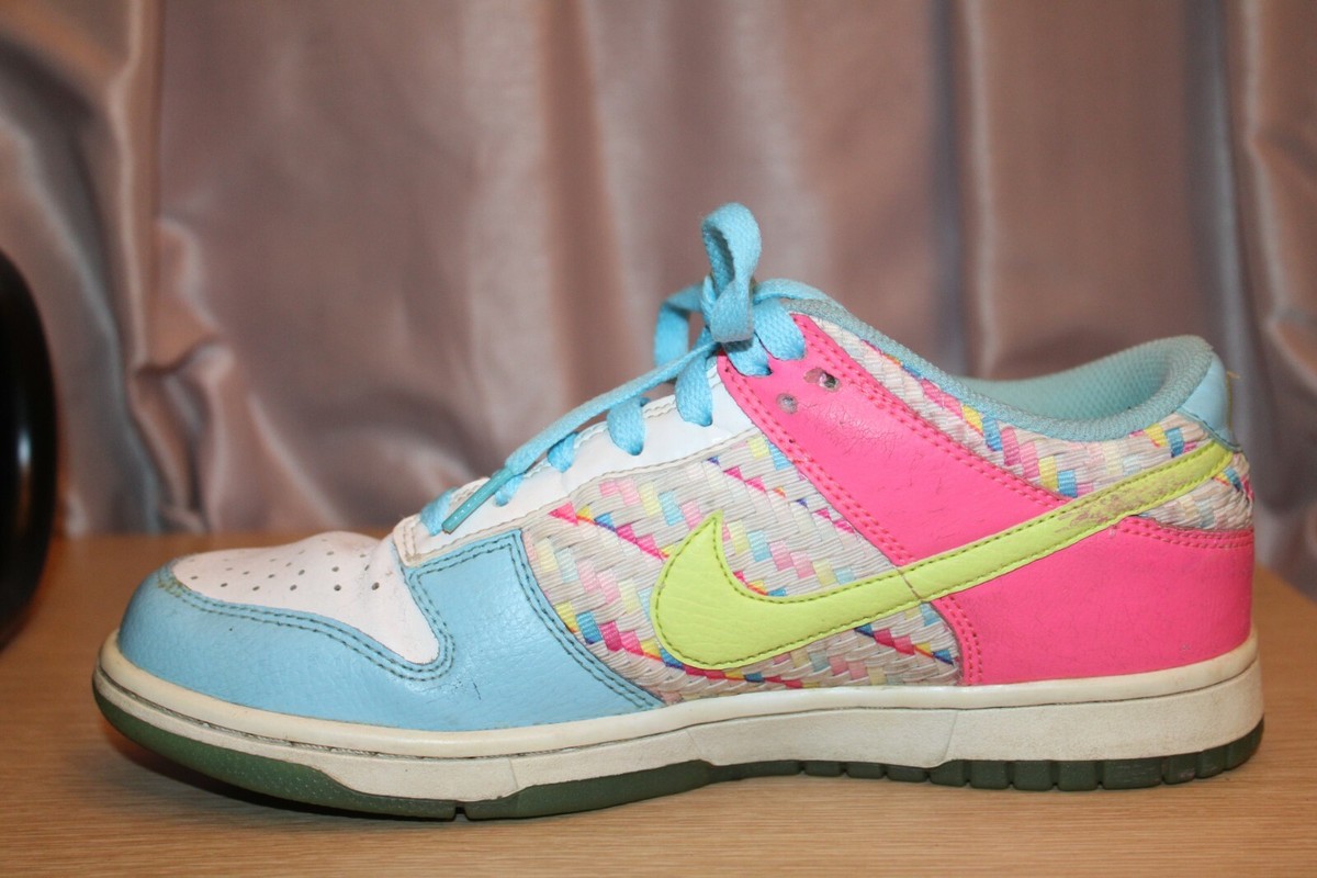 Size 9 - Nike Dunk 6.0 Low Woven Neon W for sale online | eBay