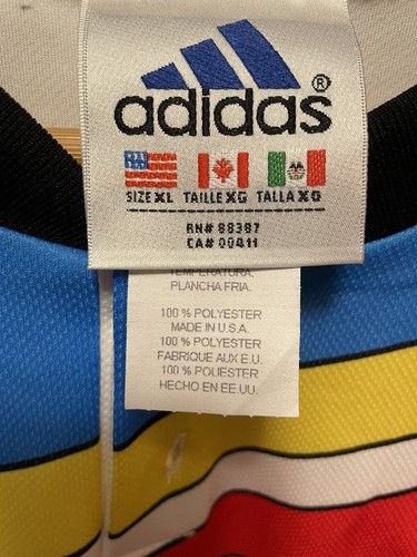 NEW w/ tags Adidas 1997 TEAM ISSUED KC Kansas City Wizards Jersey Long Sleeve XL - Picture 3 of 5
