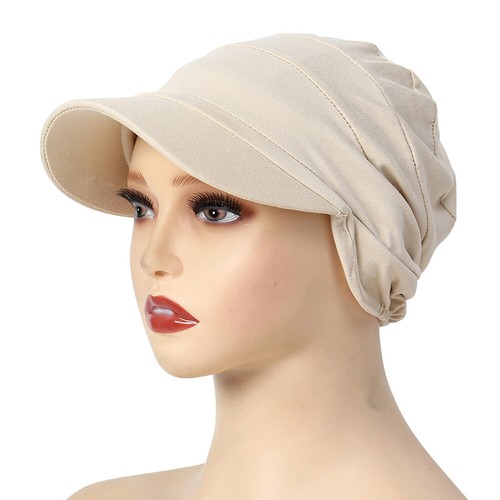 Women Muslim Hijab Cancer Chemo Hat Turban Cap Cover Hair Loss Head Scarf Wrap - Picture 14 of 34