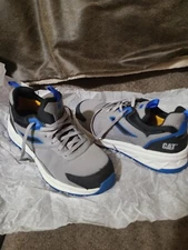 CAT Caterpillar P91604 Men's Sz 9 Streamline Runner Composite Toe Work Shoe