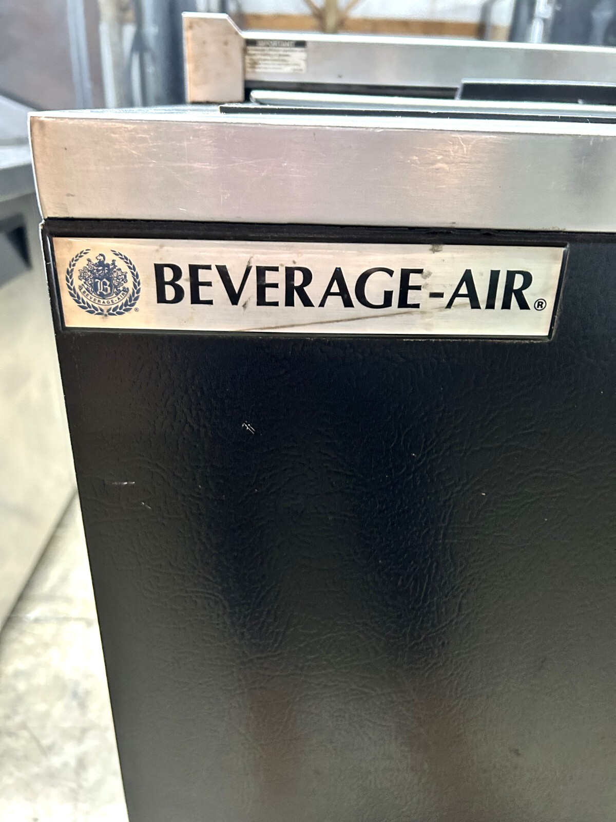 Beverage Air GF24L-B - 24" Black Glass Froster