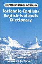 Icelandic-EnglishEnglish-Icelandic Concise Dictionary (Hippocrene C - VERY GOOD