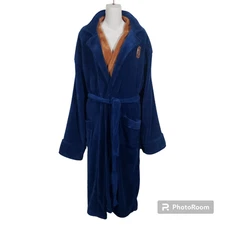Harry Potter Fantastic Beasts Bath Robe Newt Scamander OS Blue Robe Factory