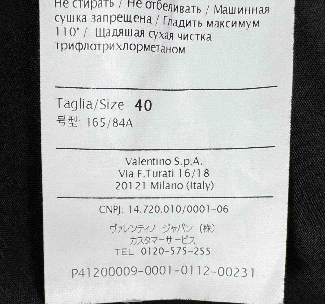 Abito donna rosso Valentino senza maniche stampa animalier taglia 40