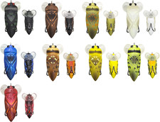 Lunkerhunt Yappa Bug 3 inch Hollow Body Insect Bass Fishing Topwater Lure