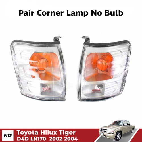 Diamond LH+RH Corner Light Turn Lamps For Nissan Hardbody D21 Pickup 1990-1995