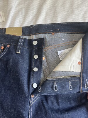 Levi's Vintage Clothing LVC 1937 501XX Jeans Rigid Size 32 X 32
