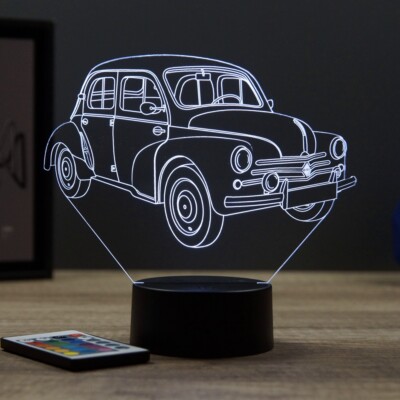 Lampe de chevet veilleuse Formule 1 F1 avec télécommande - Cadeau anniversaire surprise