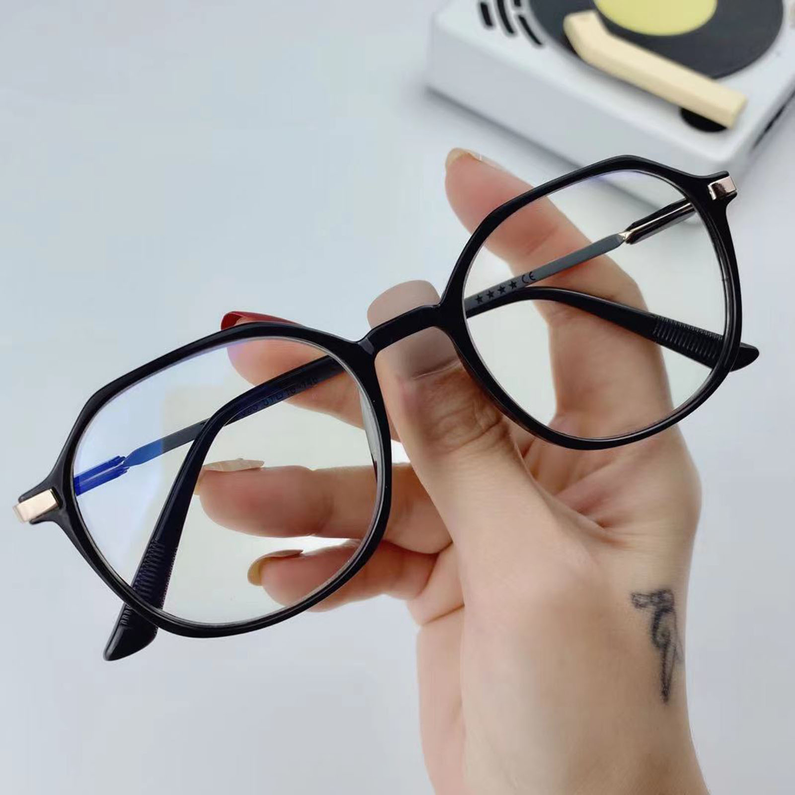 Eyeglasses Zero Diopter Blue Ray Filter Anti Blue Ray Computer Glasses