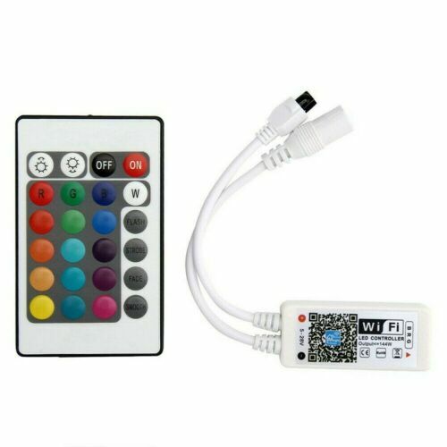 2 Bandes LED USB Multicolores 50cm Avec Télécommande – éclairage TV, PC, Neuf
