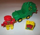 Duplo TOWN TRAFFIC 2613 Refuse Truck ~1990