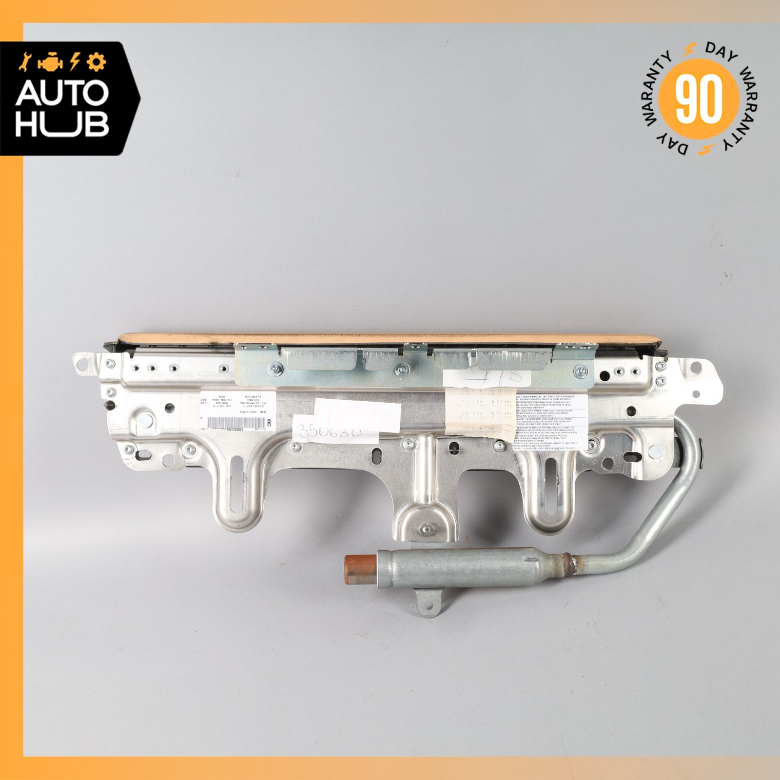 08-14 Maserati GranTurismo M145 Right Side Door Airbag SRS w/Cover Beige OEM 76k