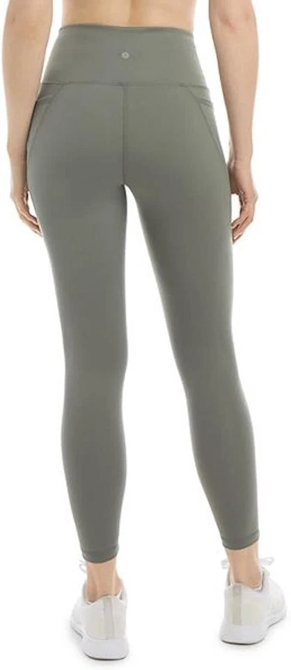 Nuevo sin etiquetas Leggings Danskin Mujer Tiro Alto 7/8 Cepillados Verde Agave Talla M $60 1HL156 Foto 2 de 2