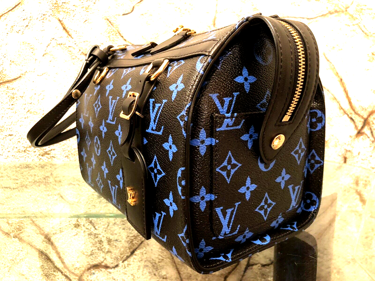 LOUIS VUITTON AMAZON Speedy PM M42208 RUNWAY Limited Blue Digit